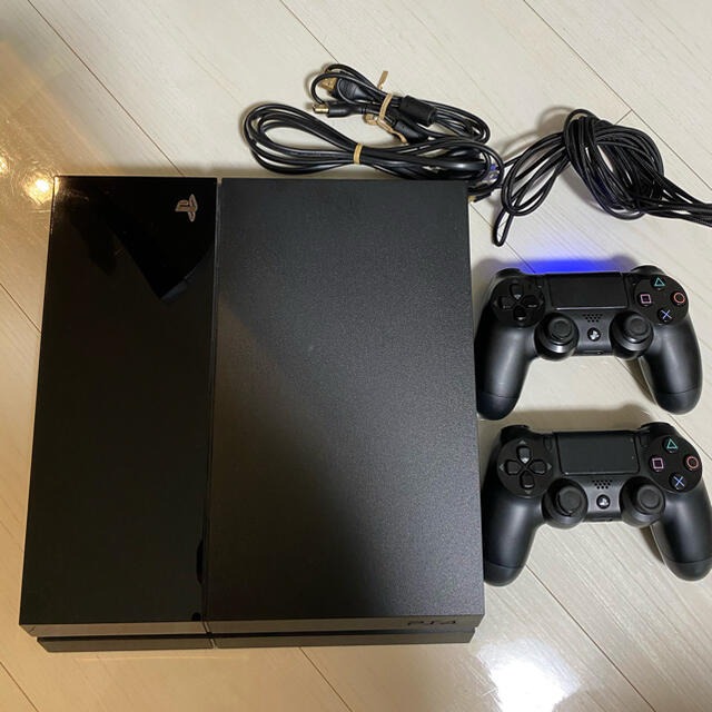 新作正規店 PlayStation4 - PS4 本体 コントローラー2つ付の通販 by