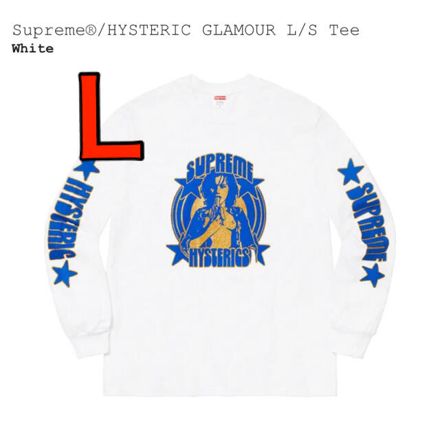 Supreme®/HYSTERIC GLAMOUR L/S TeeTシャツ/カットソー(七分/長袖)