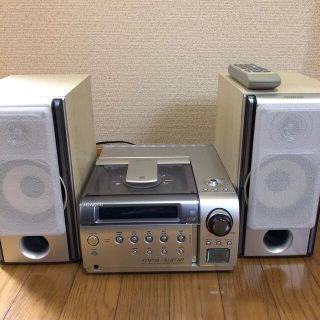 ケンウッド(KENWOOD)のKENWOOD コンポ　RMD-SJ5WM(ポータブルプレーヤー)