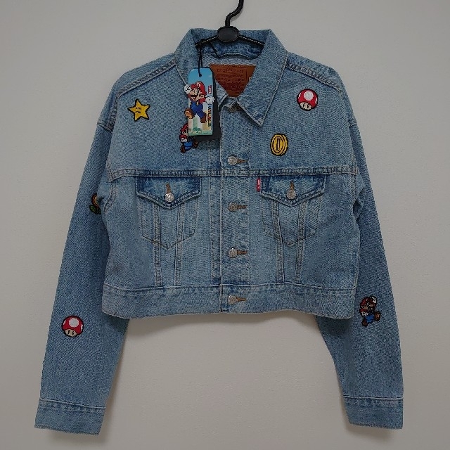 M (日本L)【Levi's スーパーマリオ】Gジャン リーバイス ジージャン