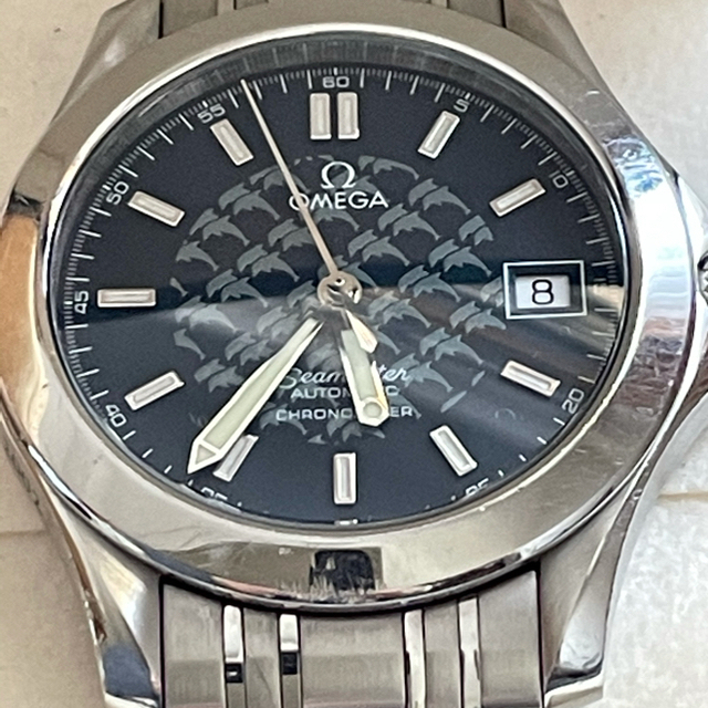 腕時計 オメガ　2002年　シーマスター　ジャックマイヨール