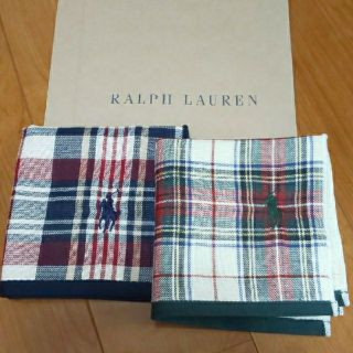 ラルフローレン(Ralph Lauren)のラルフローレン タオルハンカチ①(ハンカチ)