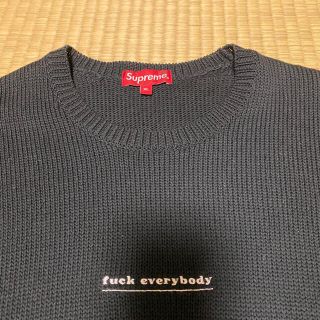 キムタク着用  supremefuck everybody sweater