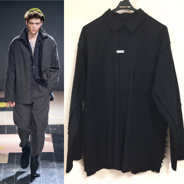 【最終価格】3重JKサイズ4 15AW Yohji Yamamoto プールオム