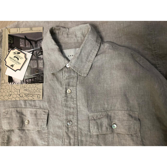 Argue フレンチリネンシャツ 長袖シャツ の通販 By Totoro S Shop ラクマ Argue フレンチリネンシャツ 長袖シャツ の通販 By Totoro S Shop ラクマ