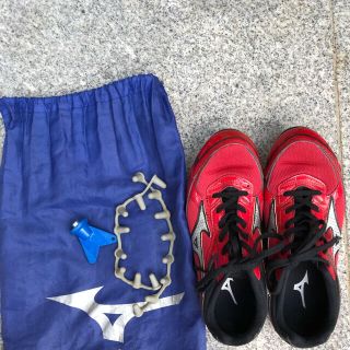 ミズノ(MIZUNO)のused ミズノ　スパイクシューズ23.5㎝(陸上競技)