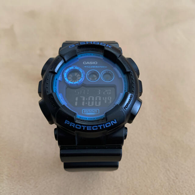 G-SHOCK(ジーショック)のGショック　GD-120N-1B2JF  ブルー メンズの時計(腕時計(デジタル))の商品写真