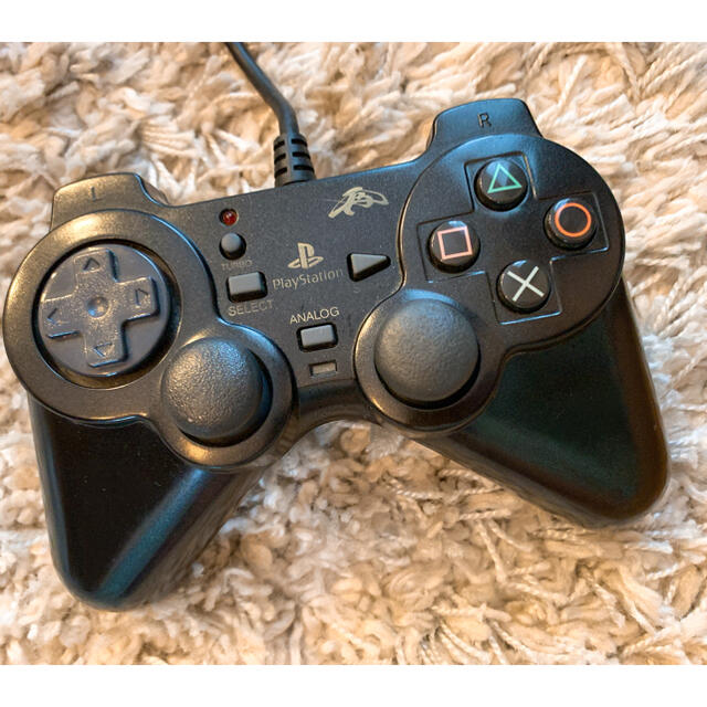 PlayStation2(プレイステーション2)のPlayStation2 一式セット エンタメ/ホビーのゲームソフト/ゲーム機本体(家庭用ゲーム機本体)の商品写真