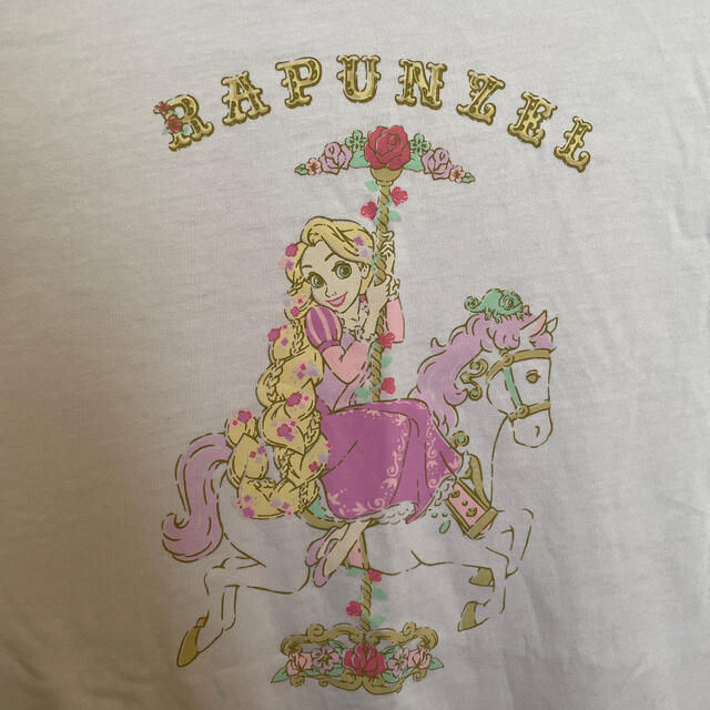 Disney(ディズニー)のディズニー　ラプンツェル　Tシャツ レディースのトップス(Tシャツ(半袖/袖なし))の商品写真