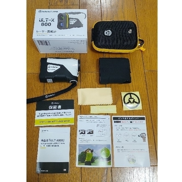 スポーツ テックテックテック ゴルフレーザー距離計 tectectec ULTX800