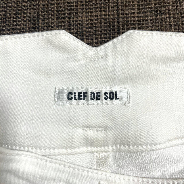 CLEF DE SOL(クレドソル)のクレドソル パンツ レディースのパンツ(デニム/ジーンズ)の商品写真