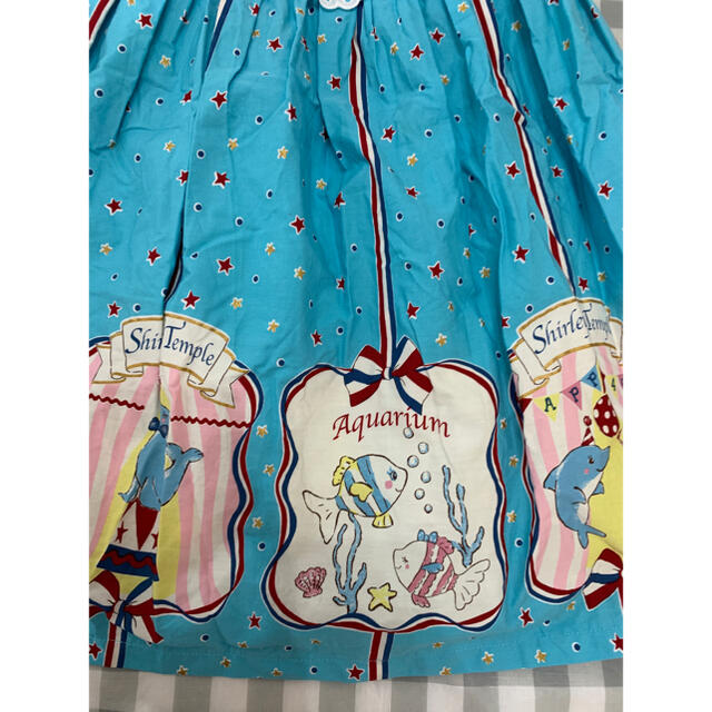 Shirley Temple(シャーリーテンプル)のアクアリウムJSK120 キッズ/ベビー/マタニティのキッズ服女の子用(90cm~)(ワンピース)の商品写真