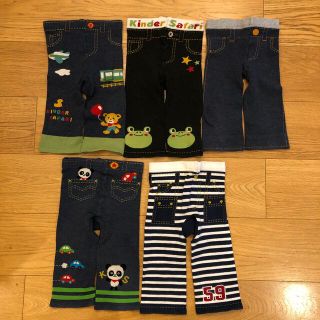 ニットズボン　95cm  セット　5本(パンツ/スパッツ)