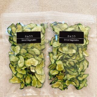 乾燥野菜 きゅうり ( 斜め薄切りtype ) ２０g ✕ ２袋 (野菜)