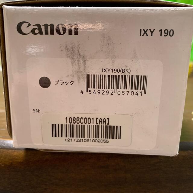 在庫格安 Canon ブラックの通販 by mai's shop｜キヤノンならラクマ - Canon IXY190 新作入荷SALE
