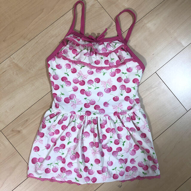 motherways(マザウェイズ)の140センチさくらんぼの水着 キッズ/ベビー/マタニティのキッズ服女の子用(90cm~)(水着)の商品写真