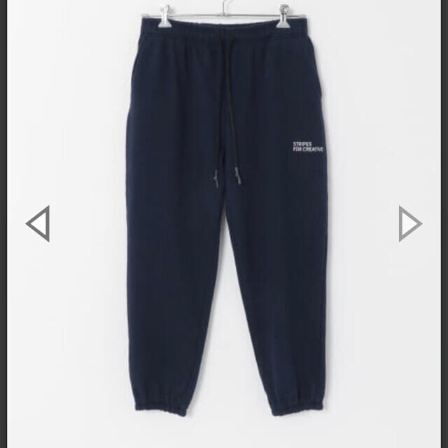 sporty sweat pants navy サイズM