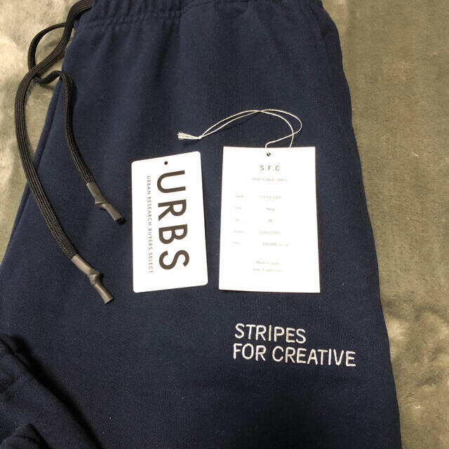 sporty sweat pants navy サイズM