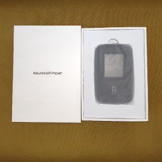 ラクテン(Rakuten)のRakuten WiFi Pocket ブラック①(その他)