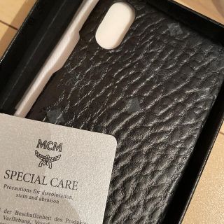 エムシーエム(MCM)のMCM  iPhoneXs ケース(iPhoneケース)