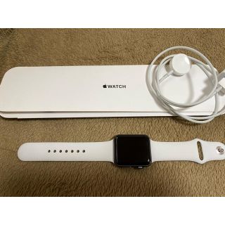 アップルウォッチ(Apple Watch)のApplewatch series3 ☆ 42mm ☆ 美品(腕時計(デジタル))