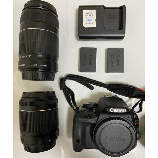 海外販売× Canon EOS KISS X7 Wズームキット【専用】 - 通販