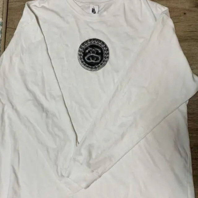STUSSY(ステューシー)のSTUSSY  NIKE SS LINK LS TEE  WHITE ロンT 白 メンズのトップス(Tシャツ/カットソー(七分/長袖))の商品写真