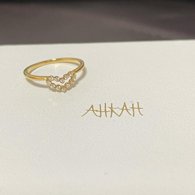 AHKAH(アーカー)の限定お値下げ❗️AHKAH ビリーブハートノエルリング レディースのアクセサリー(リング(指輪))の商品写真