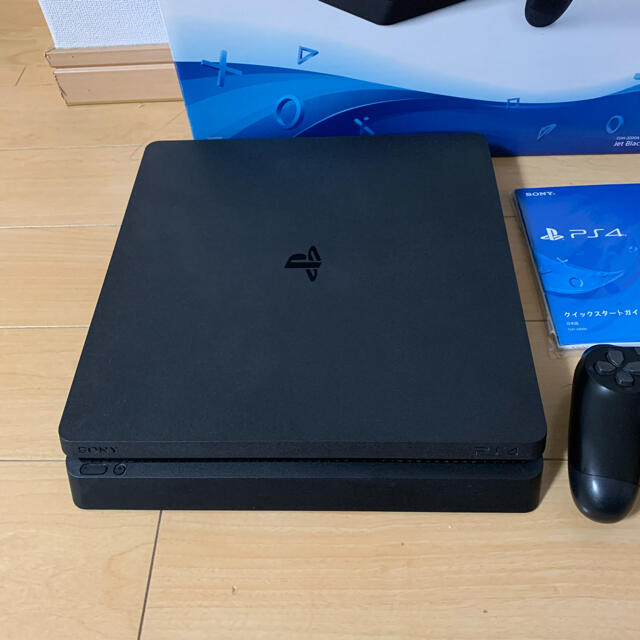 PlayStation4 ジェットブラック プレステ4 の通販 by kenbo0641's shop｜プレイステーション4ならラクマ - PS4 本体 美品 CUH-2200A HOT格安