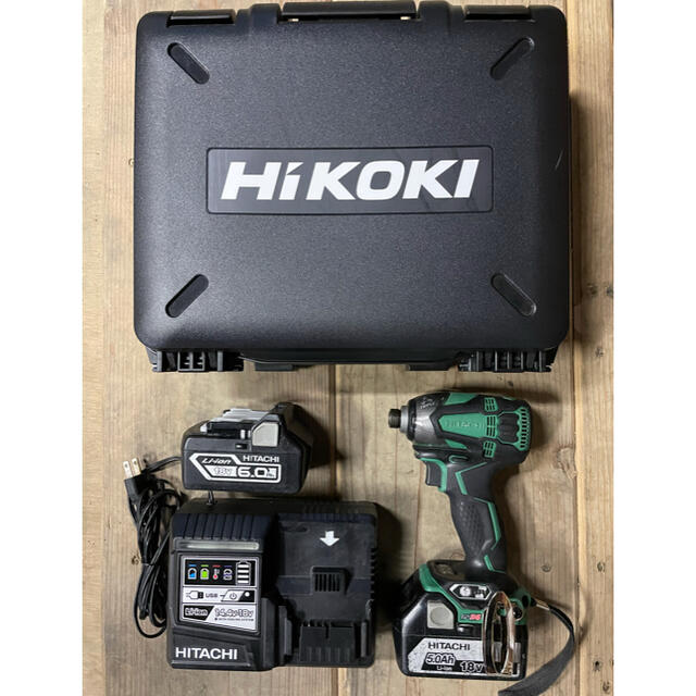 日立(ハイコーキ)インパクトドライバーWH18DDL2・18Vです。 - 工具