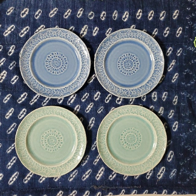 Anthropologie - ANTHROPOLOGIE Old Havana side plate4点 の通販 by ...