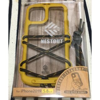 エレコム(ELECOM)のiPhone11Pro用！NESTOUT/Fes&Camp イエロー(iPhoneケース)