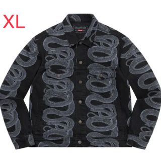 シュプリーム(Supreme)のSupreme Snake Denim Trucker Jacket XL(Gジャン/デニムジャケット)