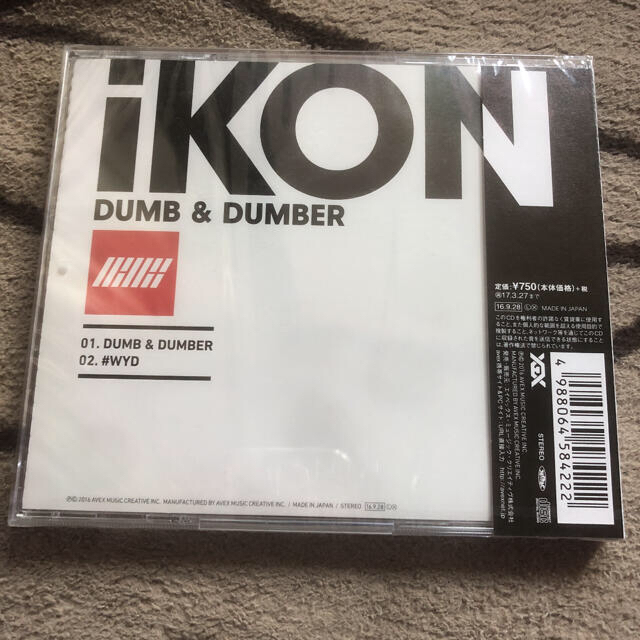 iKON(アイコン)のiKON dumb&dumber welcomeback ユニョン エンタメ/ホビーのCD(K-POP/アジア)の商品写真