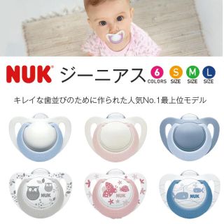 コドモビームス(こども ビームス)のNUK ジーニアス　おしゃぶり　ふくろう柄　【新品】(その他)