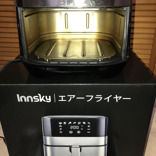 innsky ノンフライヤー　エアーフライヤ SA35 3.5L スマホ/家電/カメラの調理家電(調理機器)の商品写真