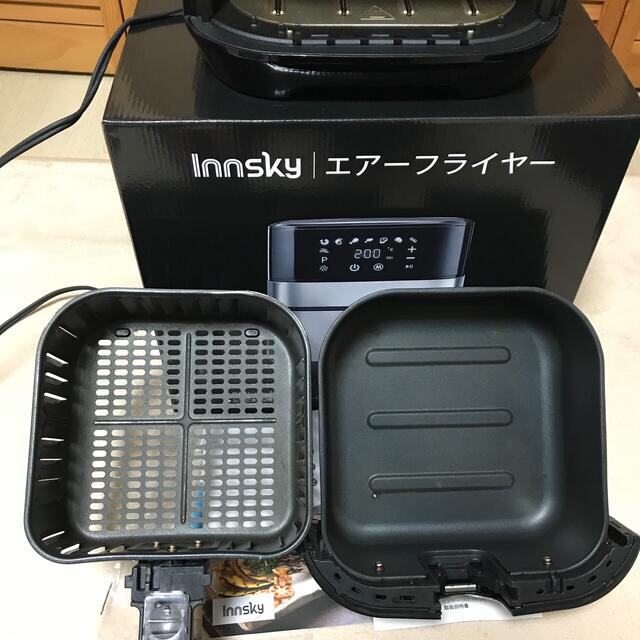 innsky ノンフライヤー　エアーフライヤ SA35 3.5L スマホ/家電/カメラの調理家電(調理機器)の商品写真