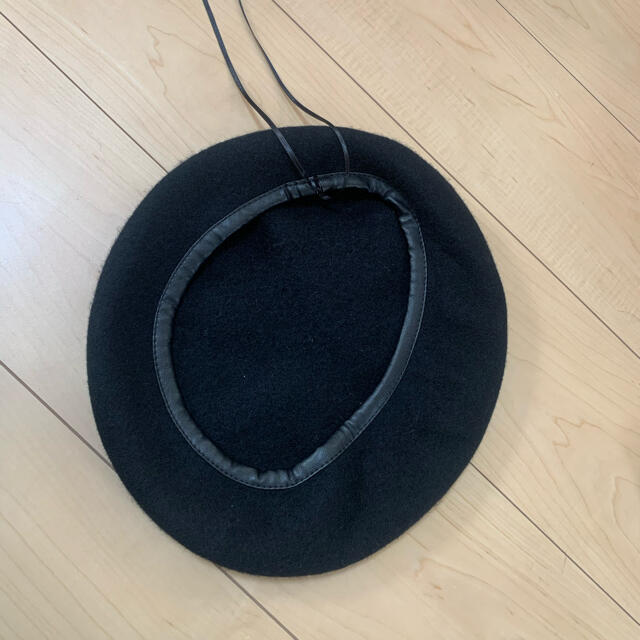 LOWRYS FARM(ローリーズファーム)の美品🆕シンプル黒ベレー帽✨ レディースの帽子(ハンチング/ベレー帽)の商品写真
