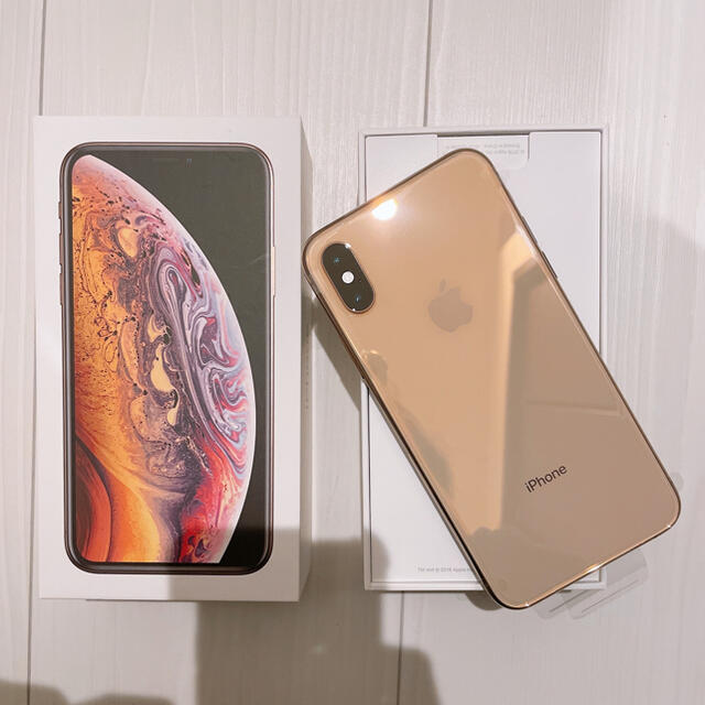 Iphone Xs 64GB Gold simフリー 新品未使用