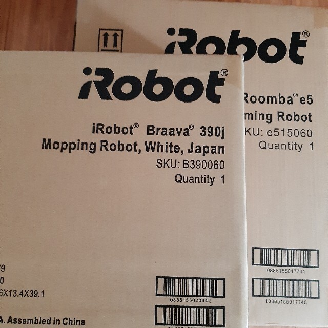 iRobot(アイロボット)のルンバe5&ブラーバ390 セット　新品未開封 スマホ/家電/カメラの生活家電(掃除機)の商品写真