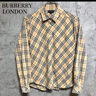 バーバリー(BURBERRY)の専用！美品！バーバリーロンドン　長袖シャツ　ノバチェック　BURBERRY(シャツ/ブラウス(長袖/七分))