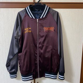 THRASHER - スラッシャー スカジャンの通販 by shop｜スラッシャーなら