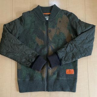 ジースター(G-STAR RAW)のG-STAR MA-1 カーキ カモ 迷彩 ニット SUPREME ジャケット(ブルゾン)