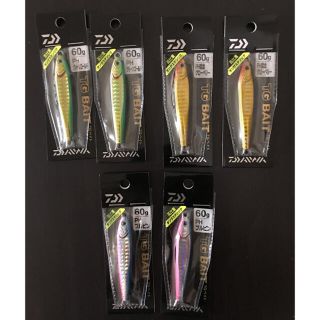 ダイワ(DAIWA)のダイワ TGベイト 60g PHグリーンゴールドショアジギングタングステン(ルアー用品)