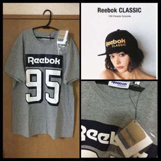 リーボック(Reebok)のsale❗️新品★Reebok★メンズL  95フロントグラフィックTシャツ(Tシャツ/カットソー(半袖/袖なし))