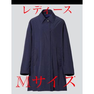 ユニクロ(UNIQLO)の＋J オーバーサイズライトコート NAVY ジルサンダー ユニクロ レディース(スプリングコート)