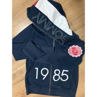 トミー(TOMMY)のTOMMY パーカー　ネイビー　サイズM(パーカー)