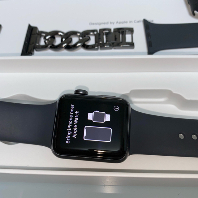 Apple Watch(アップルウォッチ)のApplewatch3  38mm このままご購入お願い致します😊 レディースのレディース その他(その他)の商品写真