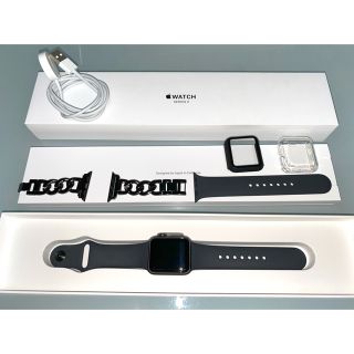 アップルウォッチ(Apple Watch)のApplewatch3  38mm このままご購入お願い致します😊(その他)