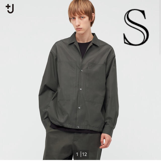 UNIQLO +J スーピマコットンオーバーサイズシャツブルゾン